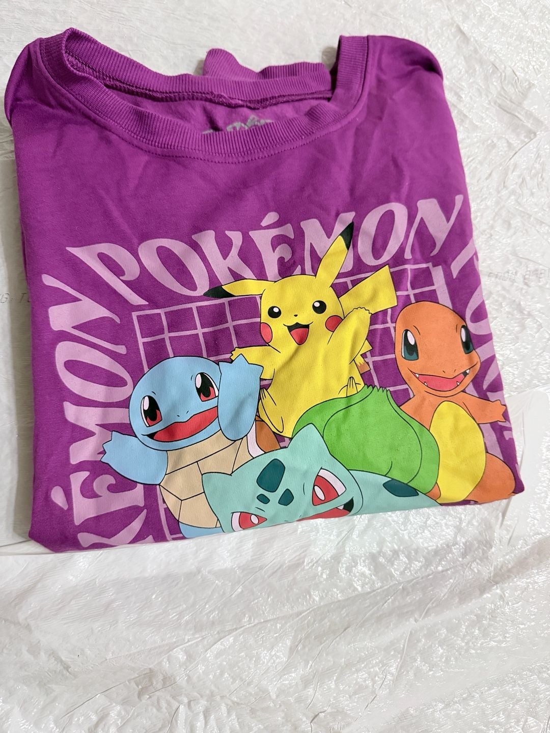 Pokemon Sweatshirt Ready For Battle Size M Purple 3