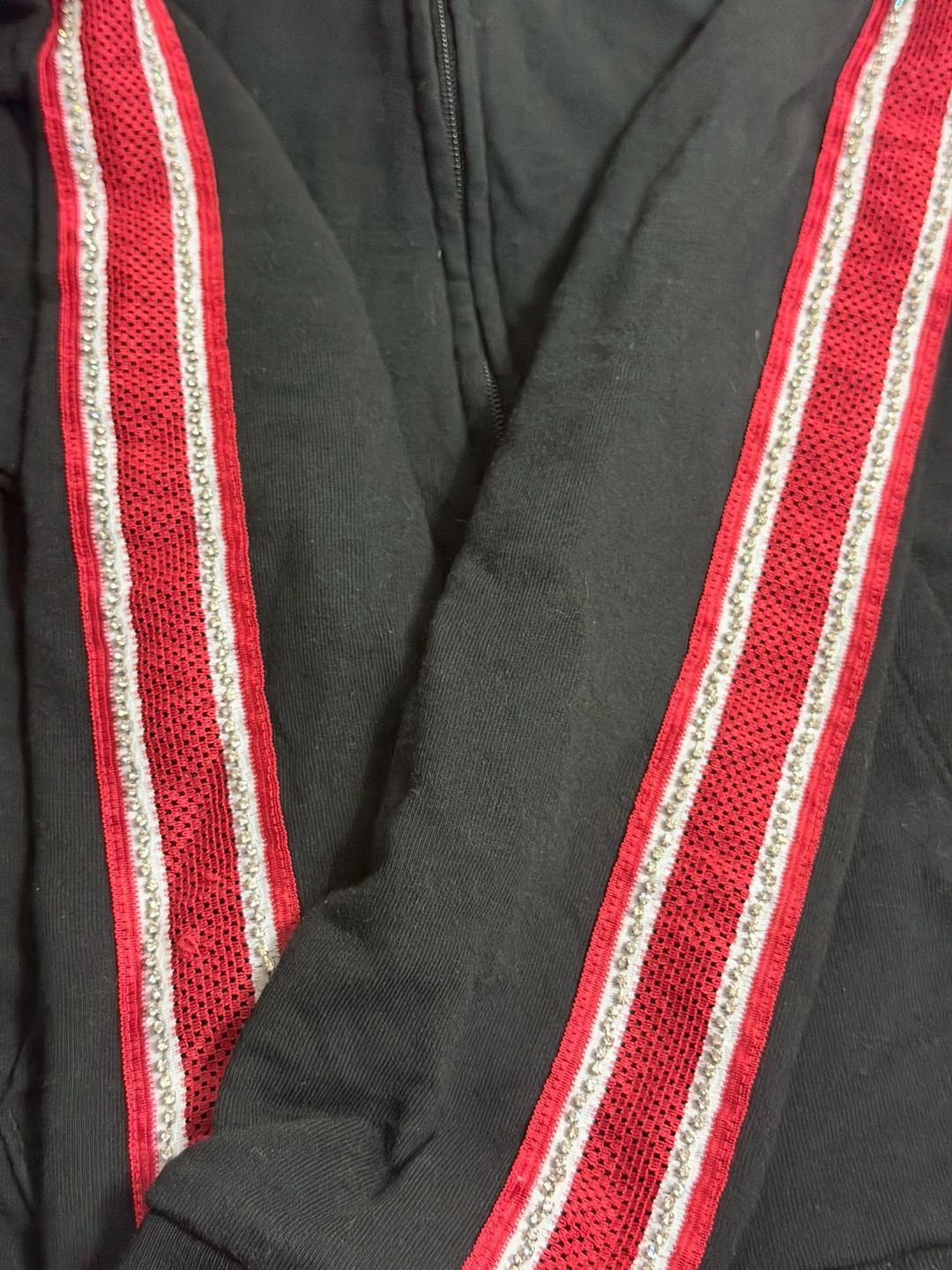 Victoria's Secret Pink Full Zip Hoodie Size L Black 7
