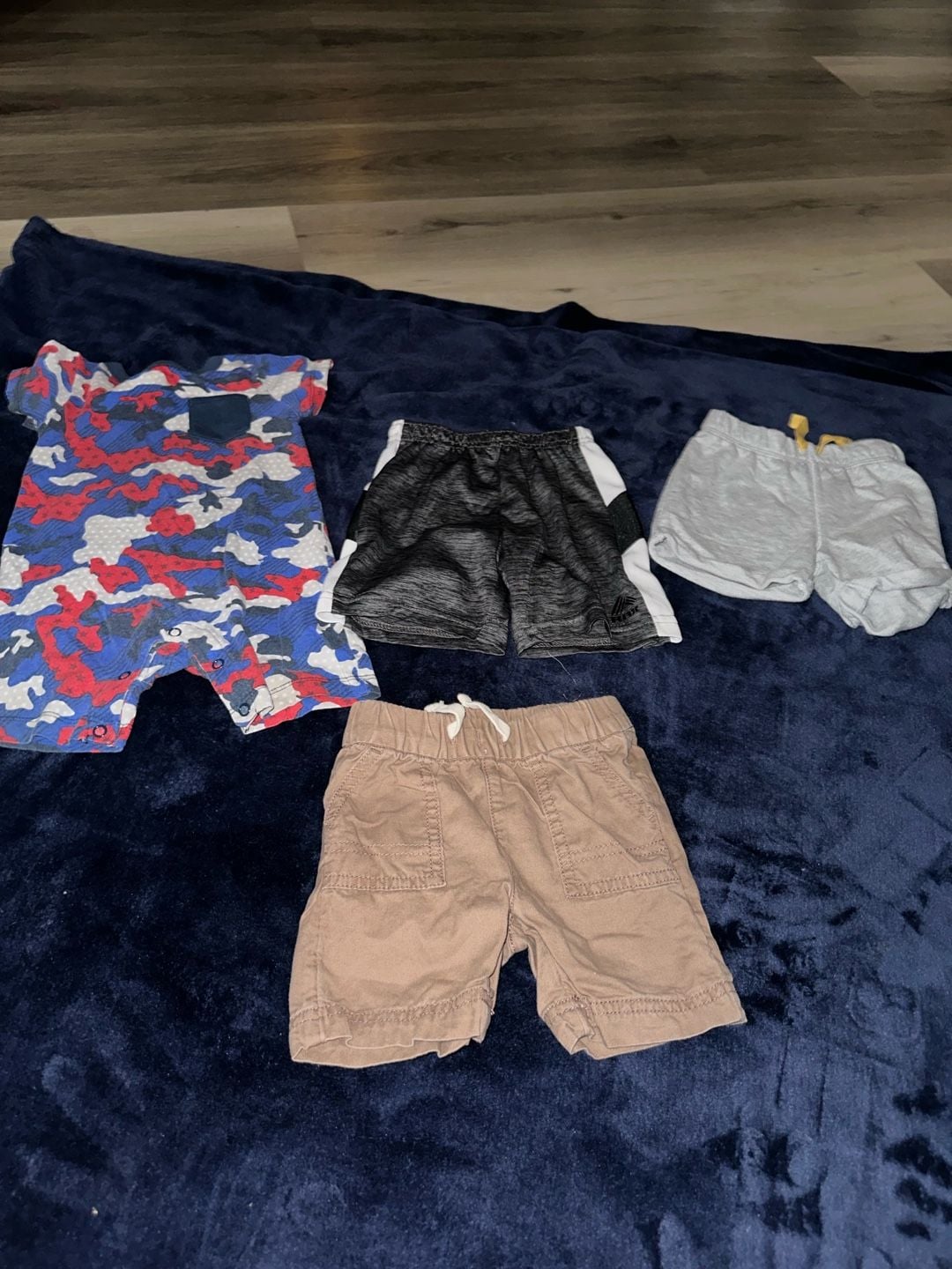 Wonder Nation Baby Boys Assorted Shorts Lot Size 12M 1