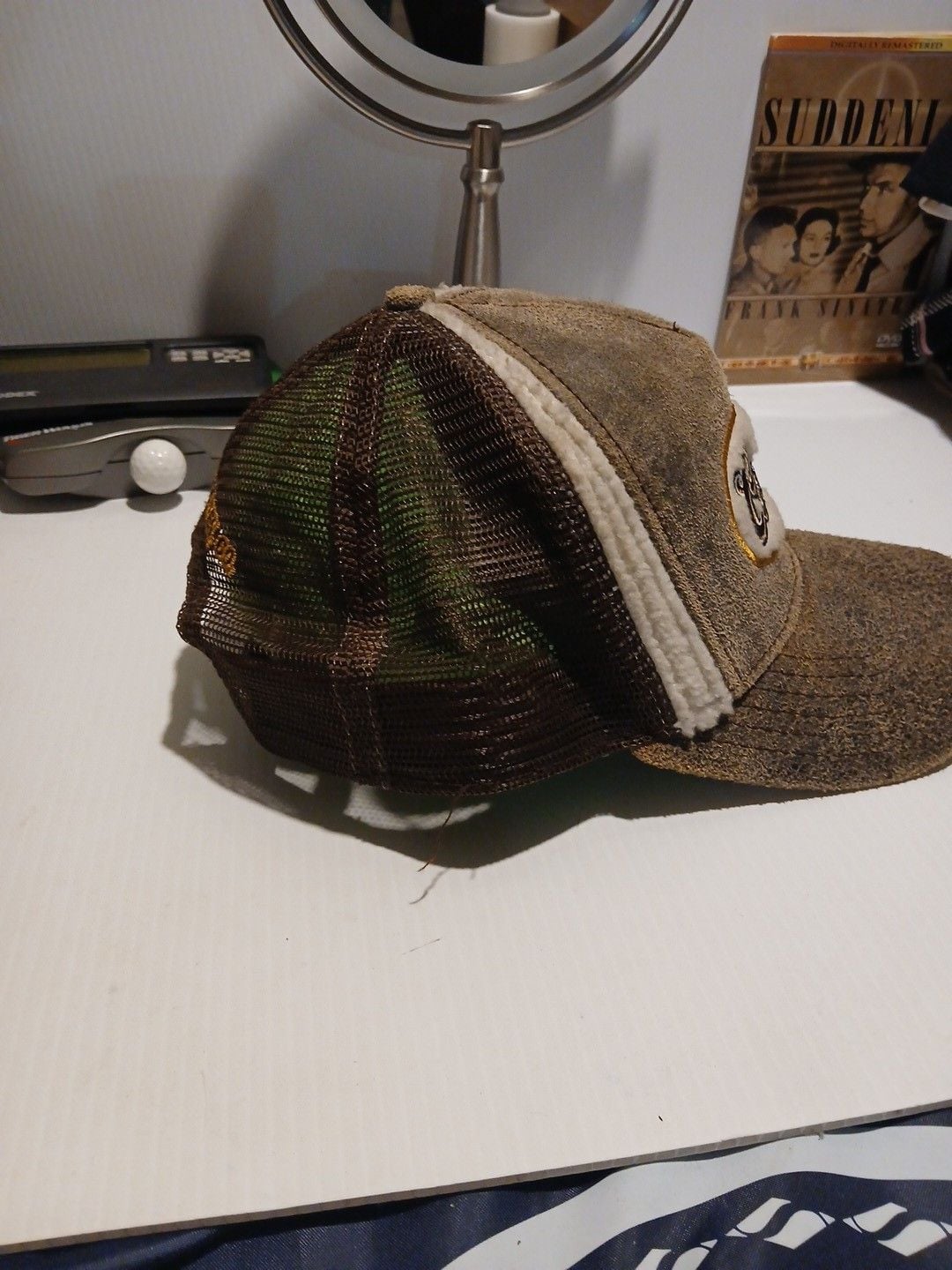 Bio-Domes Coors Trucker Hat One Size Brown Suede Mesh Snapback 3