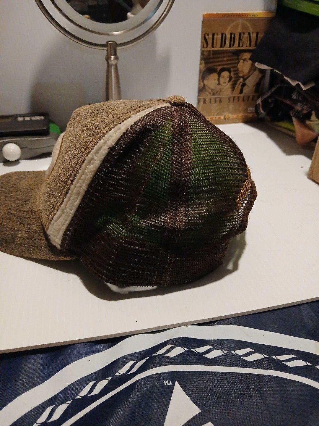 Bio-Domes Coors Trucker Hat One Size Brown Suede Mesh Snapback 5