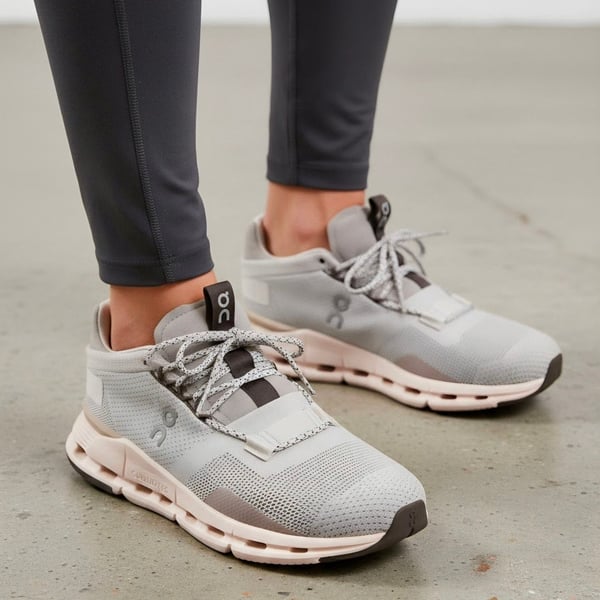 On Cloudnova 2 Grain Ivory Shoes