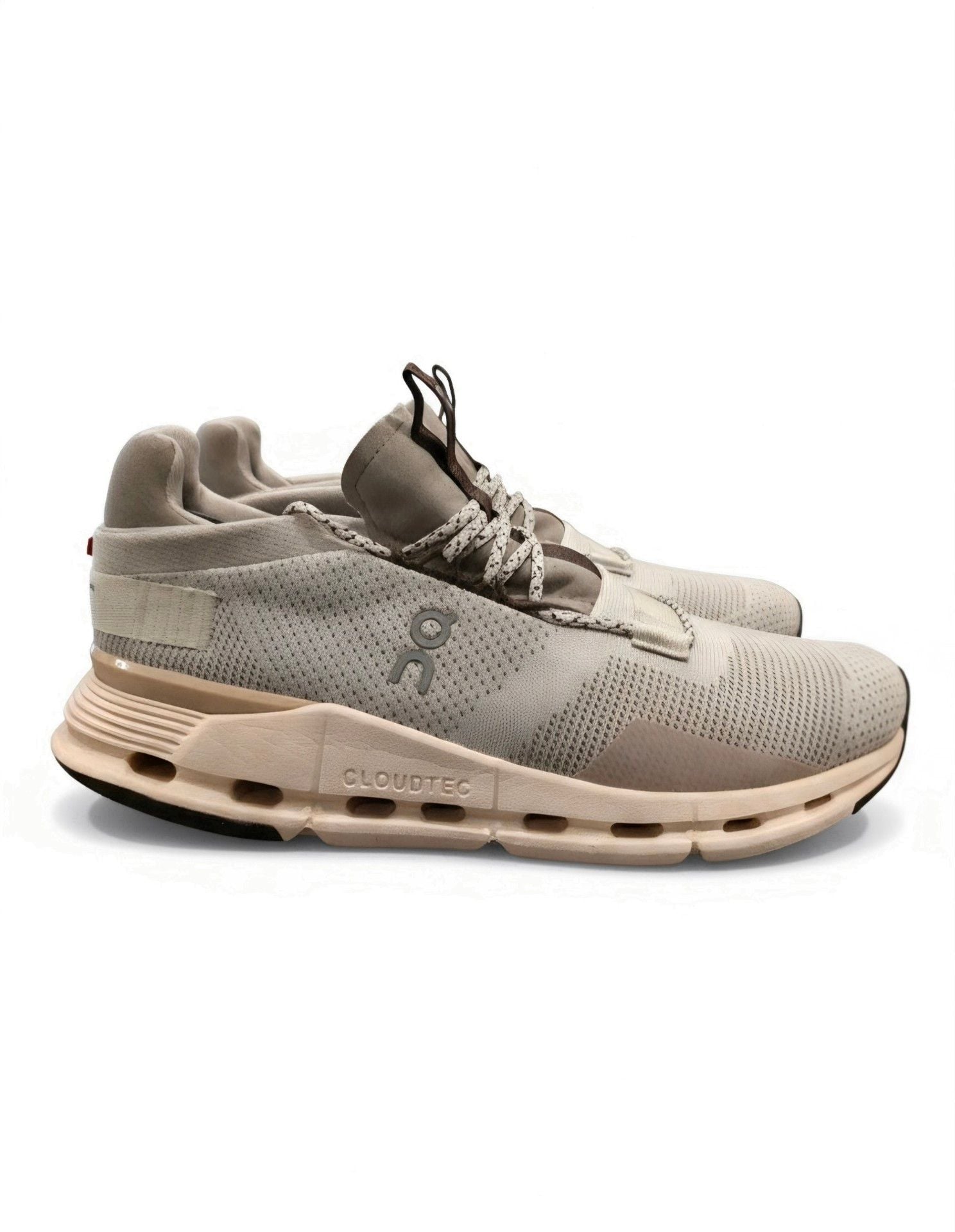 On Cloudnova 2 Grain Ivory Shoes 8