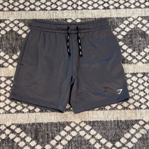 Gymshark Training Shorts Dark Gray Fleece Athletic Workout