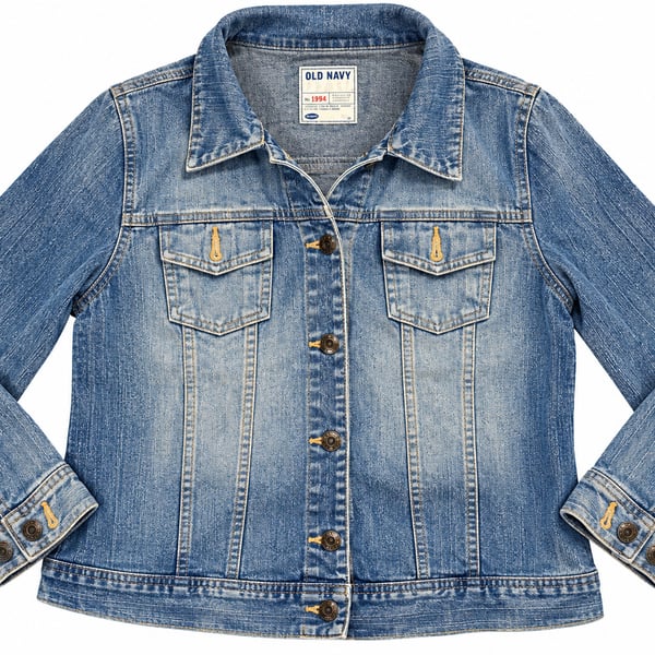 Old Navy Denim Jacket Blue Cotton