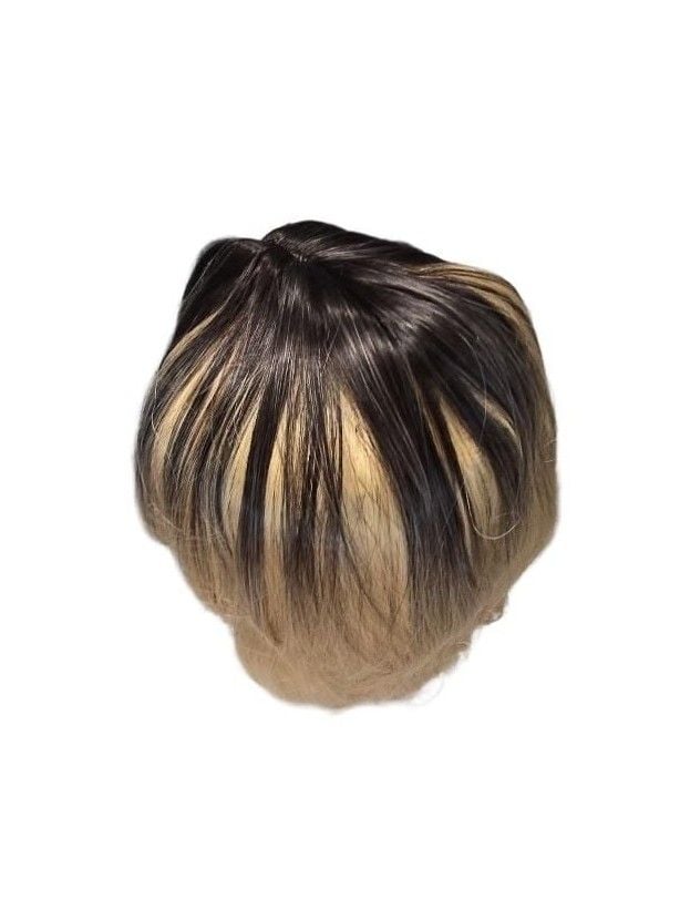 Human Hair Ombre Blonde Wig 2