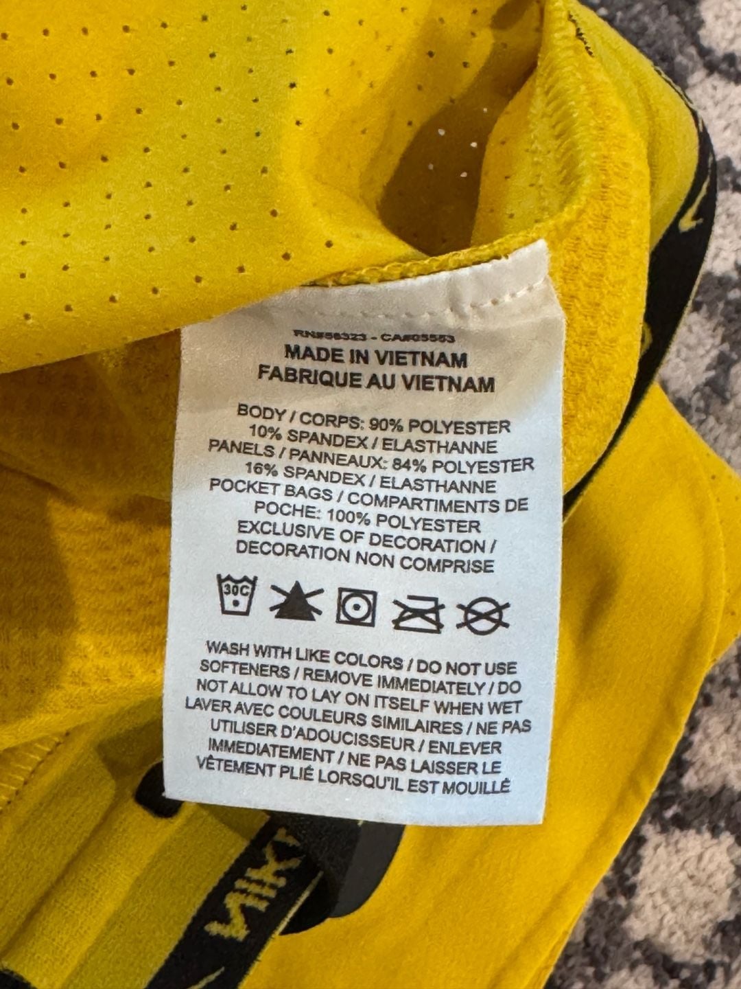 Nike Dri-FIT Flex Rep Pro Size S Yellow Training Shorts DD1700-709 6