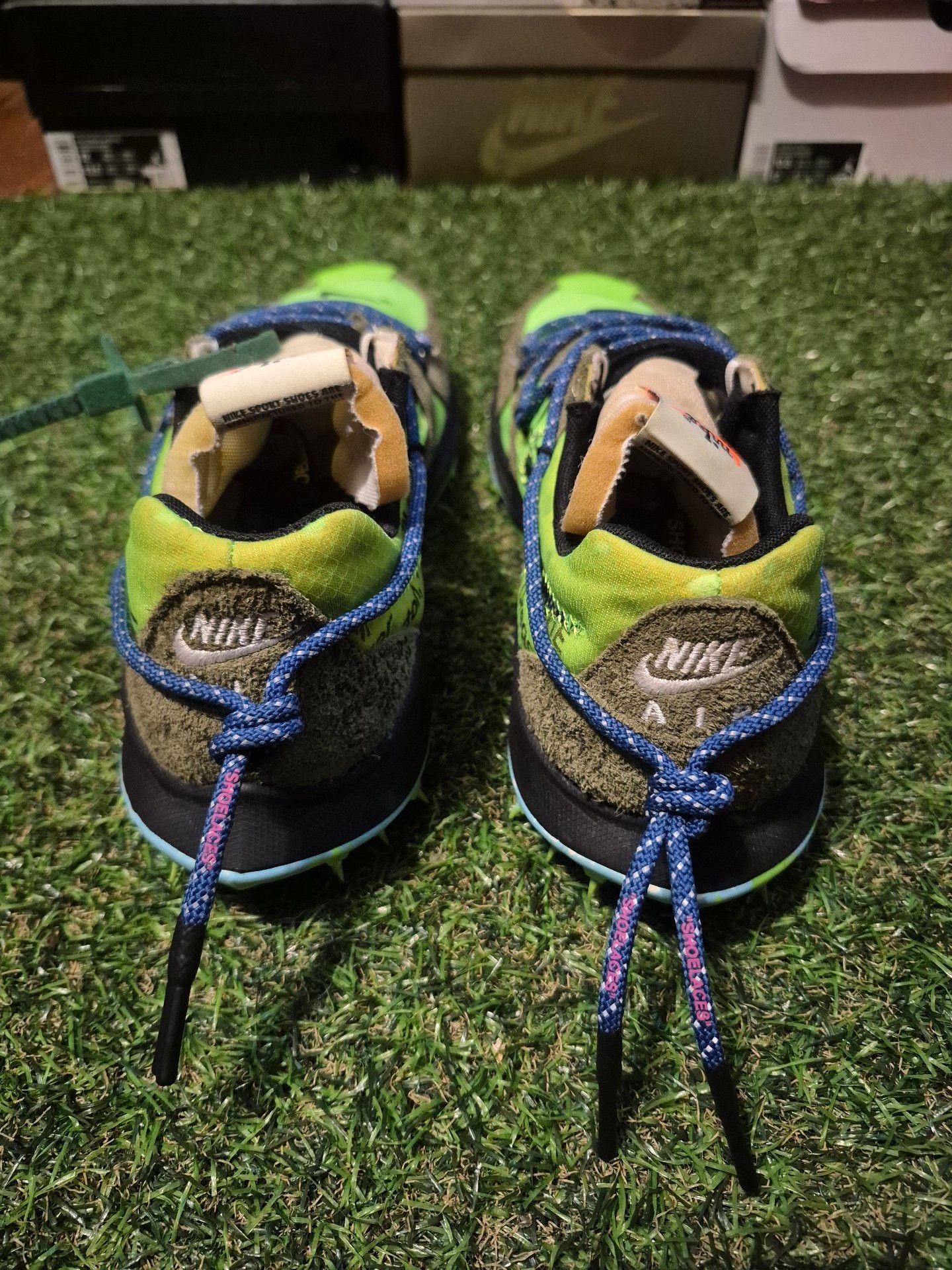 Off-White x Nike Air Zoom Terra Kiger 5 Electric Green 5