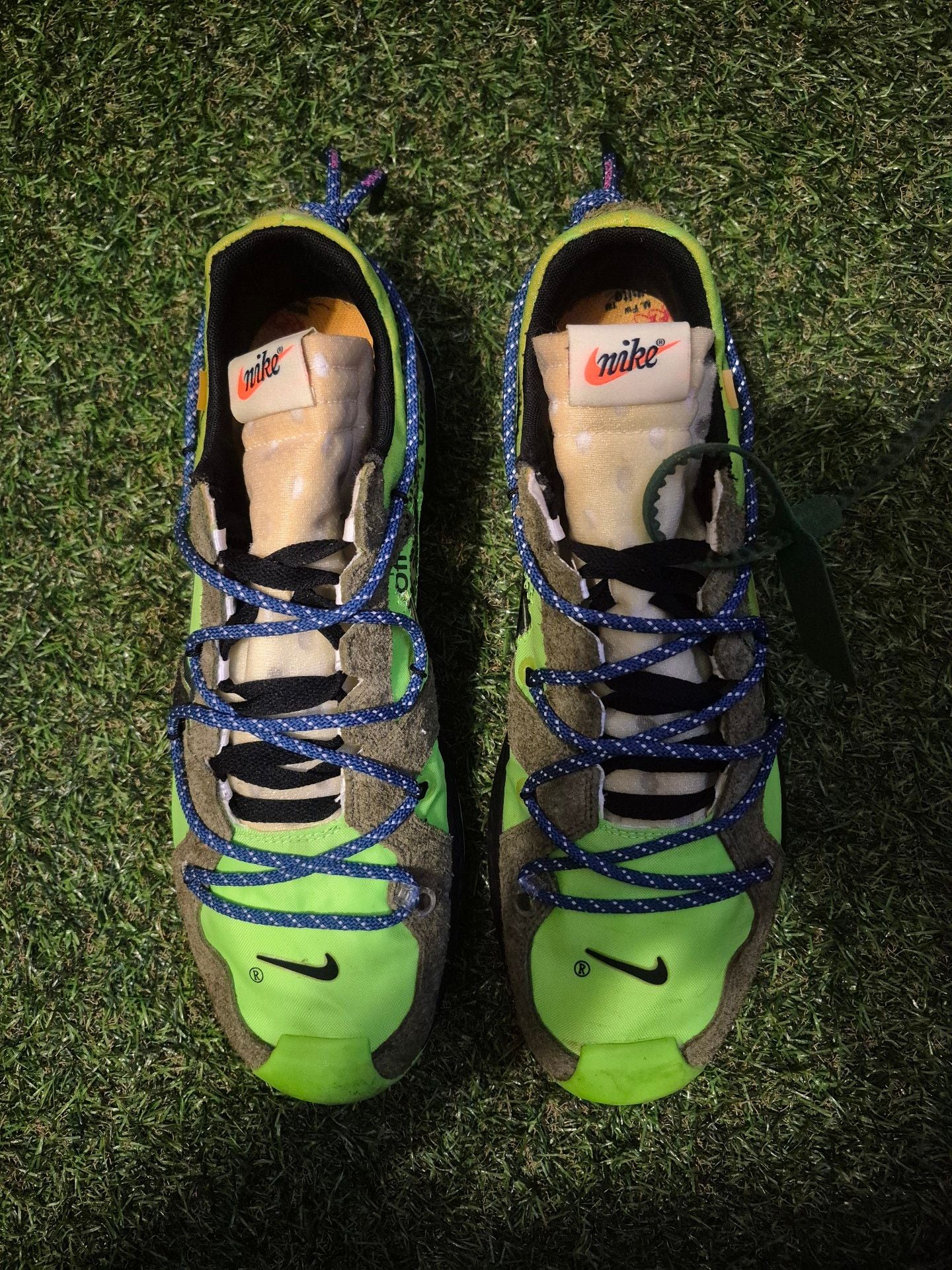 Off-White x Nike Air Zoom Terra Kiger 5 Electric Green 6