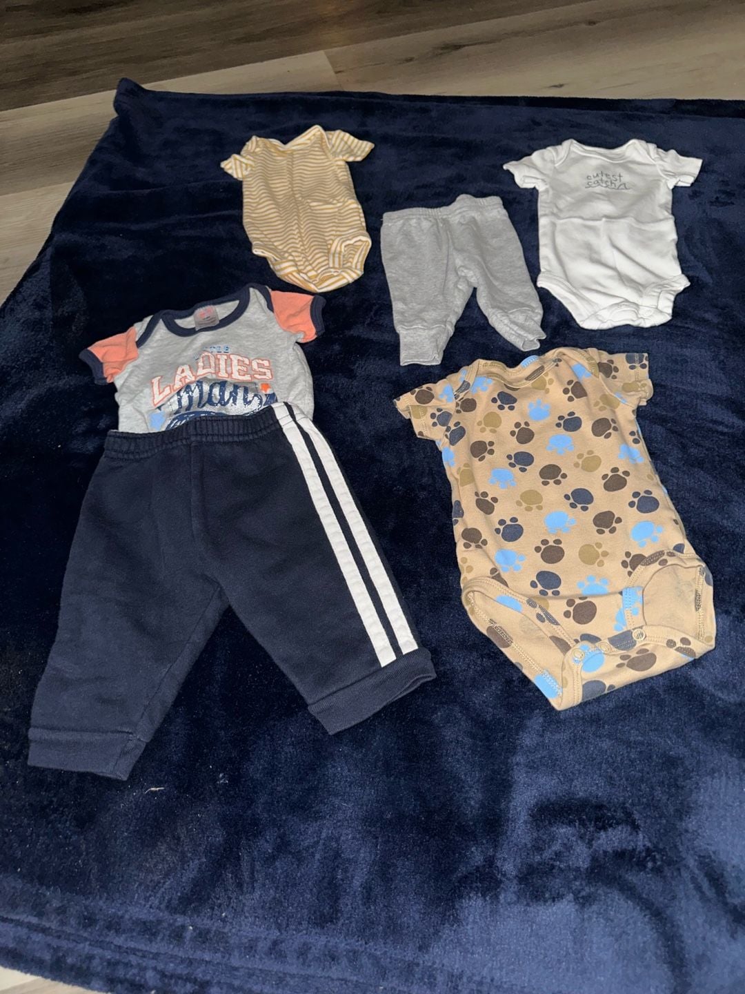 Child of Mine made by Carter's Baby Boy Clothing Bundle Size NB 1