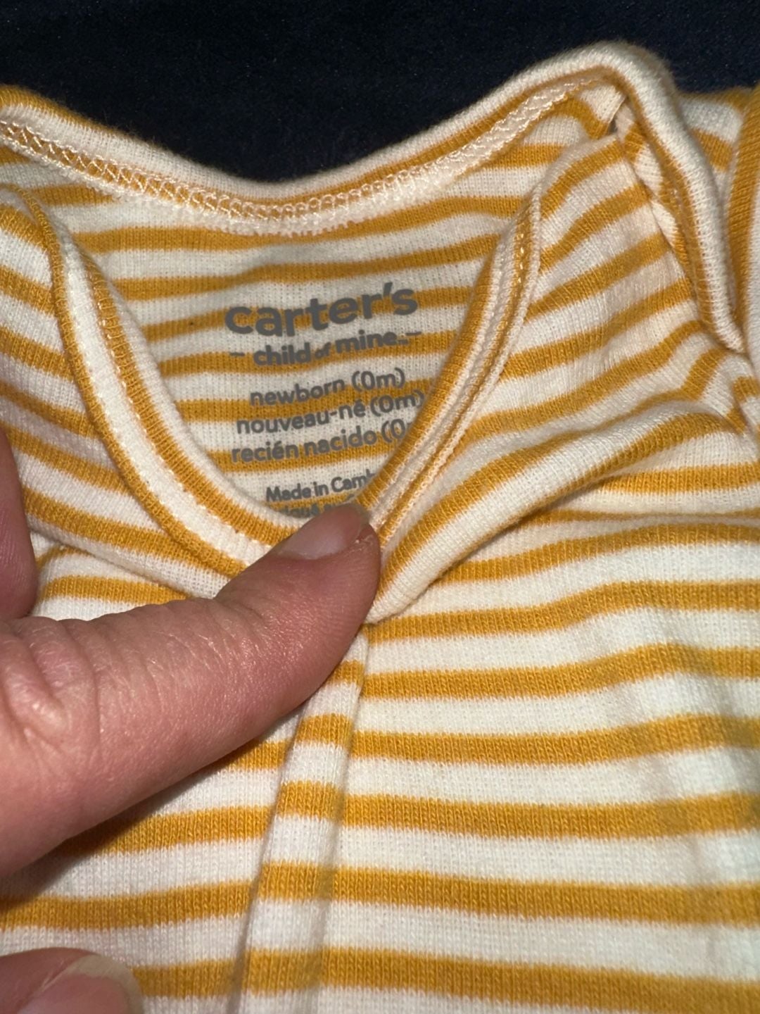 Child of Mine made by Carter's Baby Boy Clothing Bundle Size NB 2