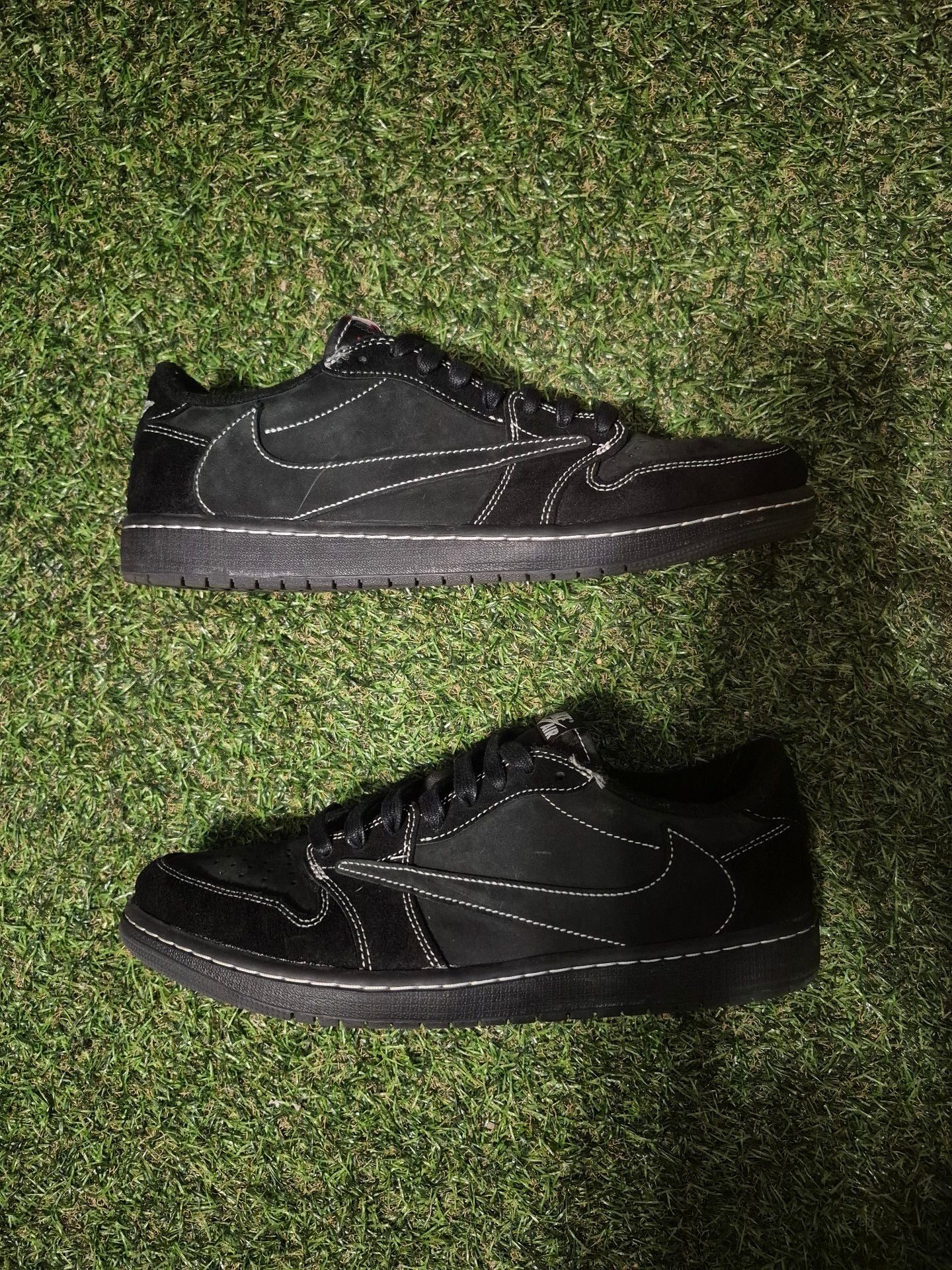 Nike Air Jordan 1 Low OG SP Travis Scott Black Phantom Size 10.5 2