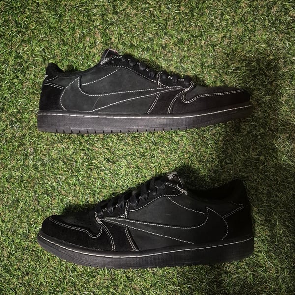Nike Air Jordan 1 Low OG SP Travis Scott Black Phantom Size 10.5