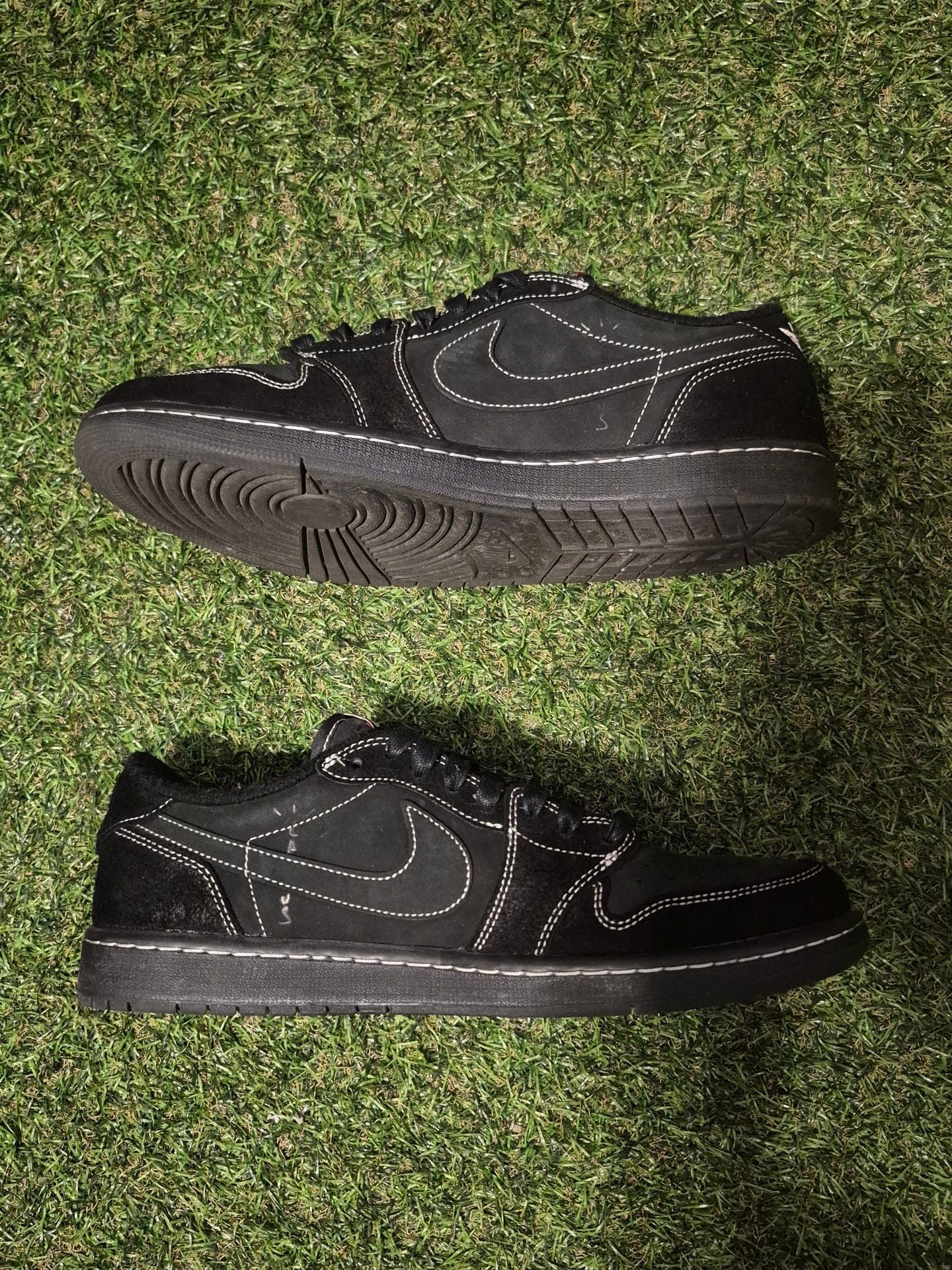 Nike Air Jordan 1 Low OG SP Travis Scott Black Phantom Size 10.5 3