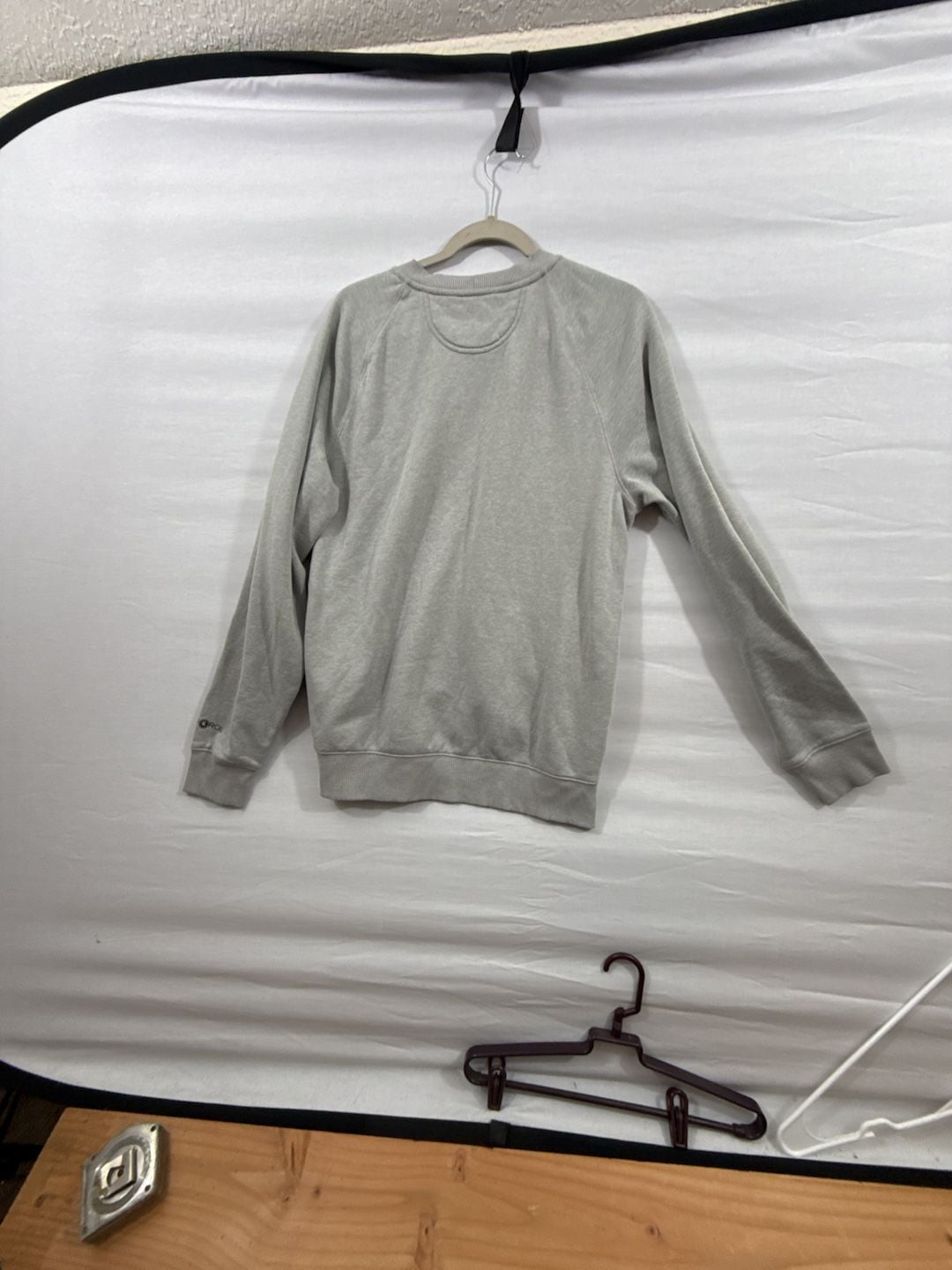 Carhartt Force Relaxed Fit Crewneck Sweatshirt Size M Gray 4