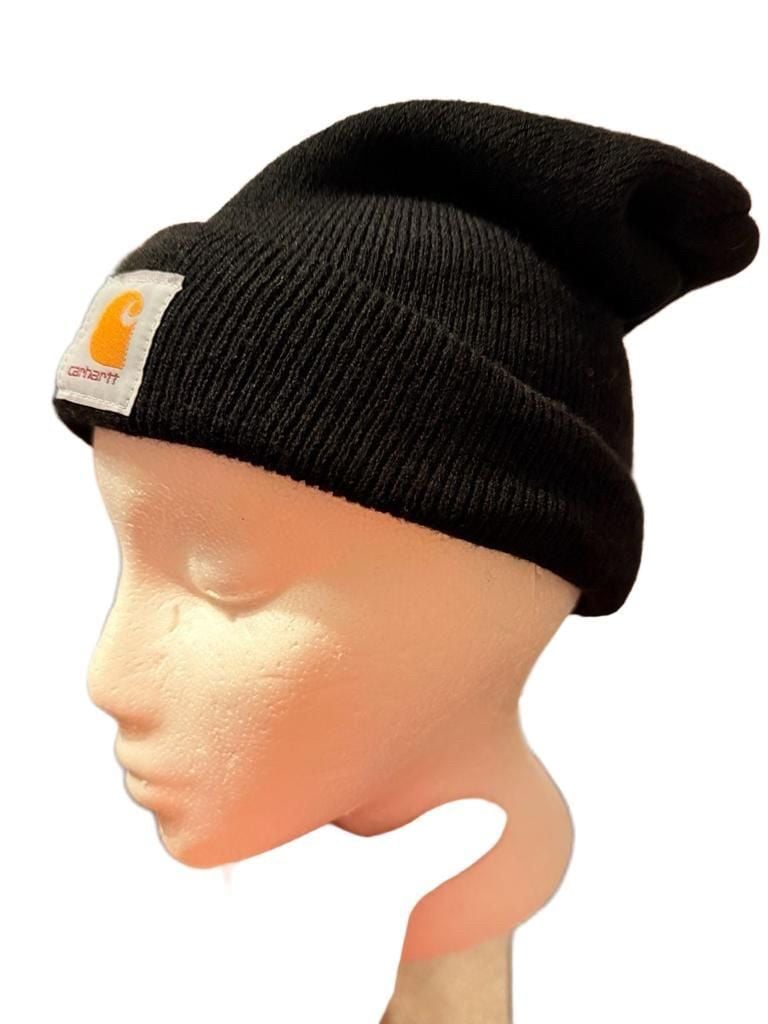 Carhartt Cuffed Knit Beanie Black Winter Hat 3