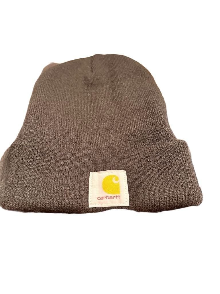 Carhartt Cuffed Knit Beanie Black Winter Hat 4