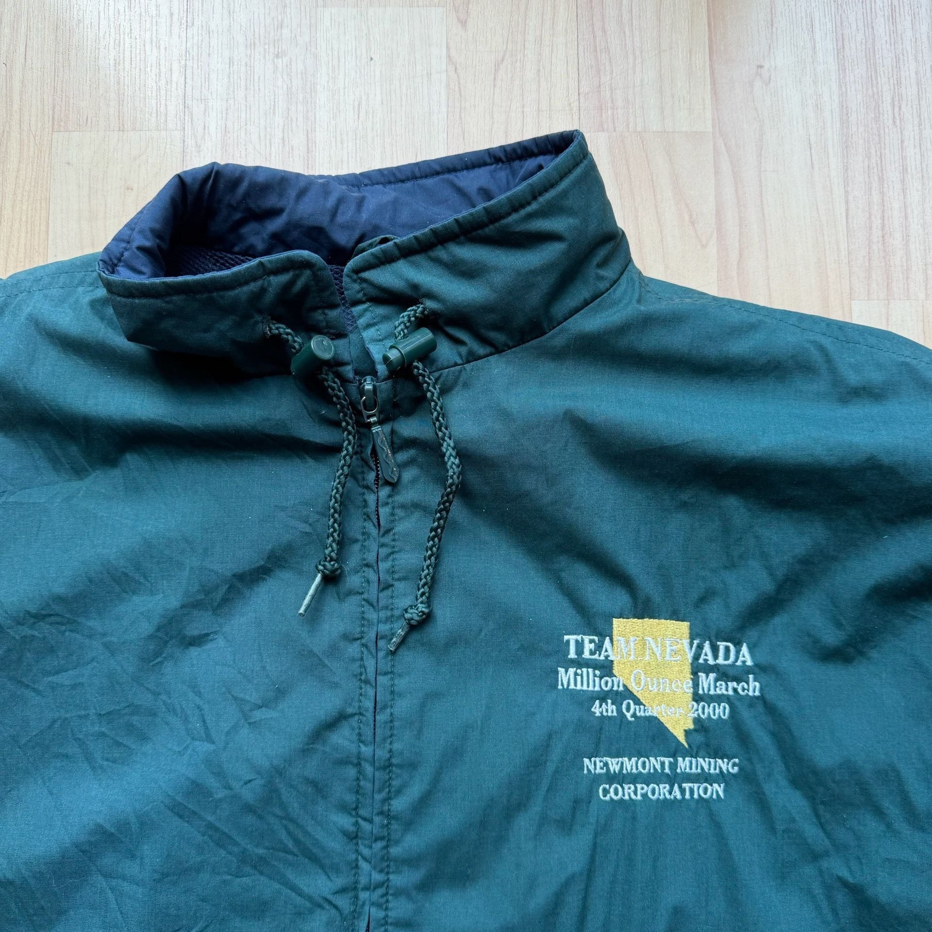 Port Authority On Tour Team Nevada Million Ounce March 2000 Jacket Size 2XL 3