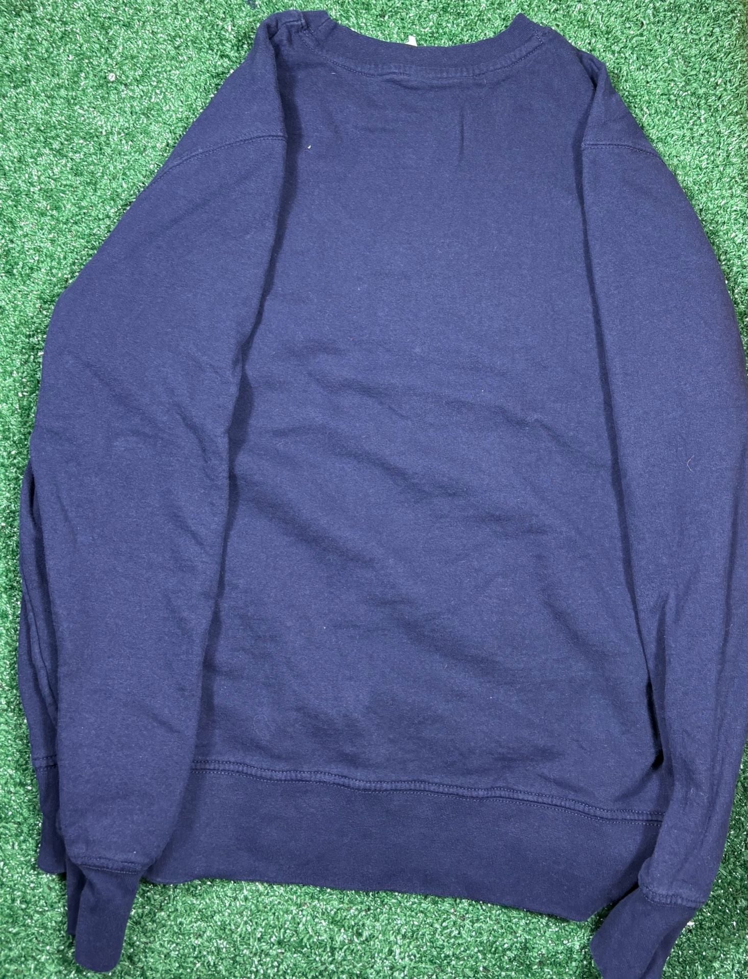 Middle Class Fancy Chicken Tenders Sweatshirt Size M Navy Blue 4