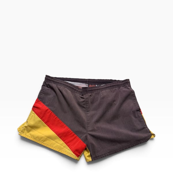 Athletic Works Swim Trunks Size L Colorblock Vintage Shorts