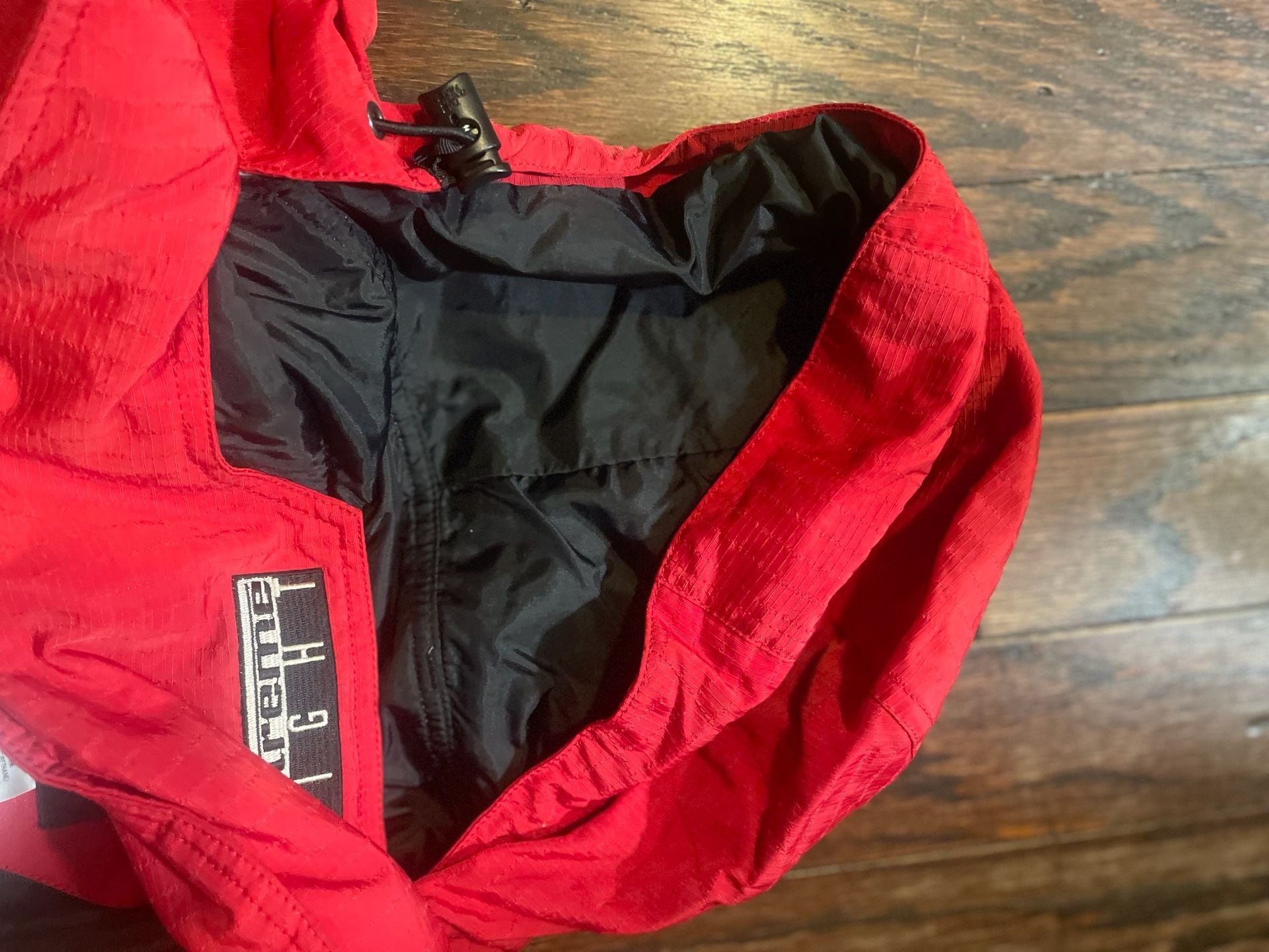 Vintage The North Face Extreme Light Red Black One-Piece Ski Suit Size 6 4