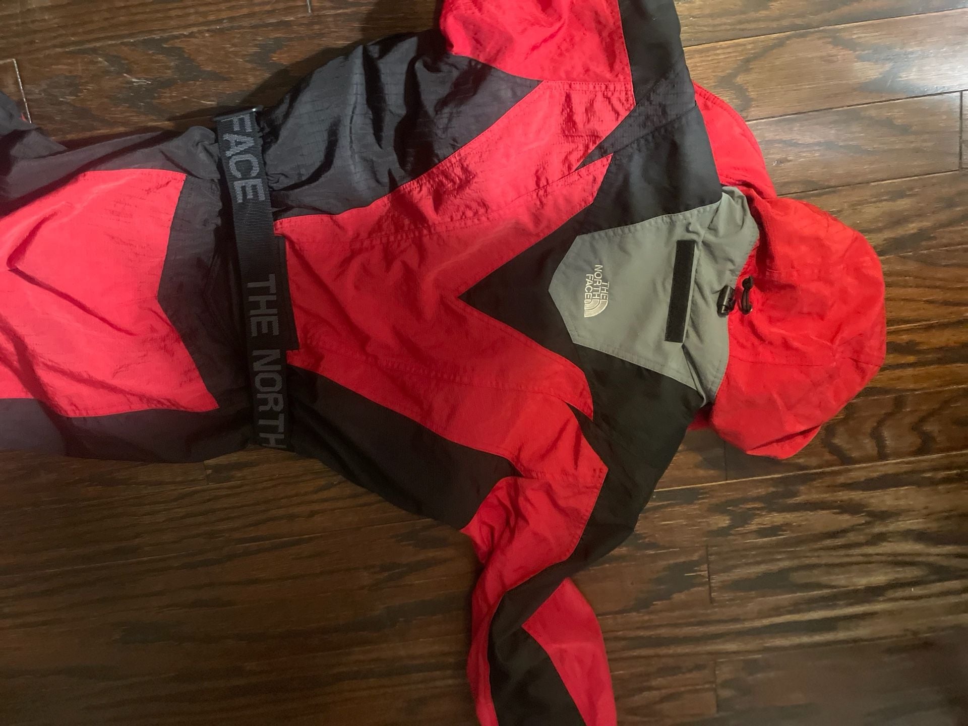 Vintage The North Face Extreme Light Red Black One-Piece Ski Suit Size 6 5