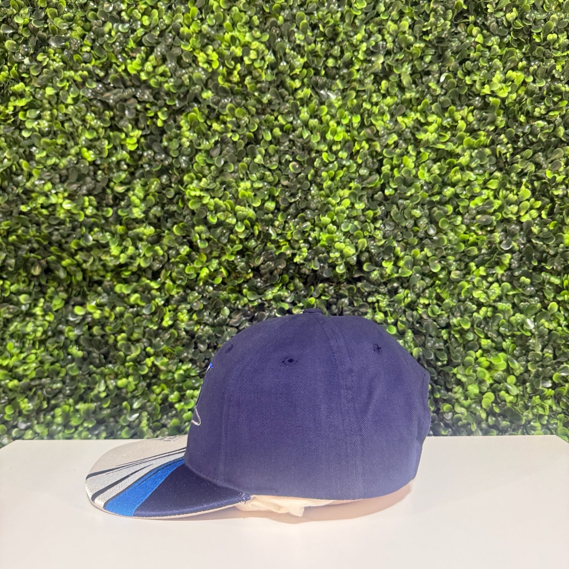 Roush Racing Mark Martin 6 Nascar Hat One Size Blue Snapback 5