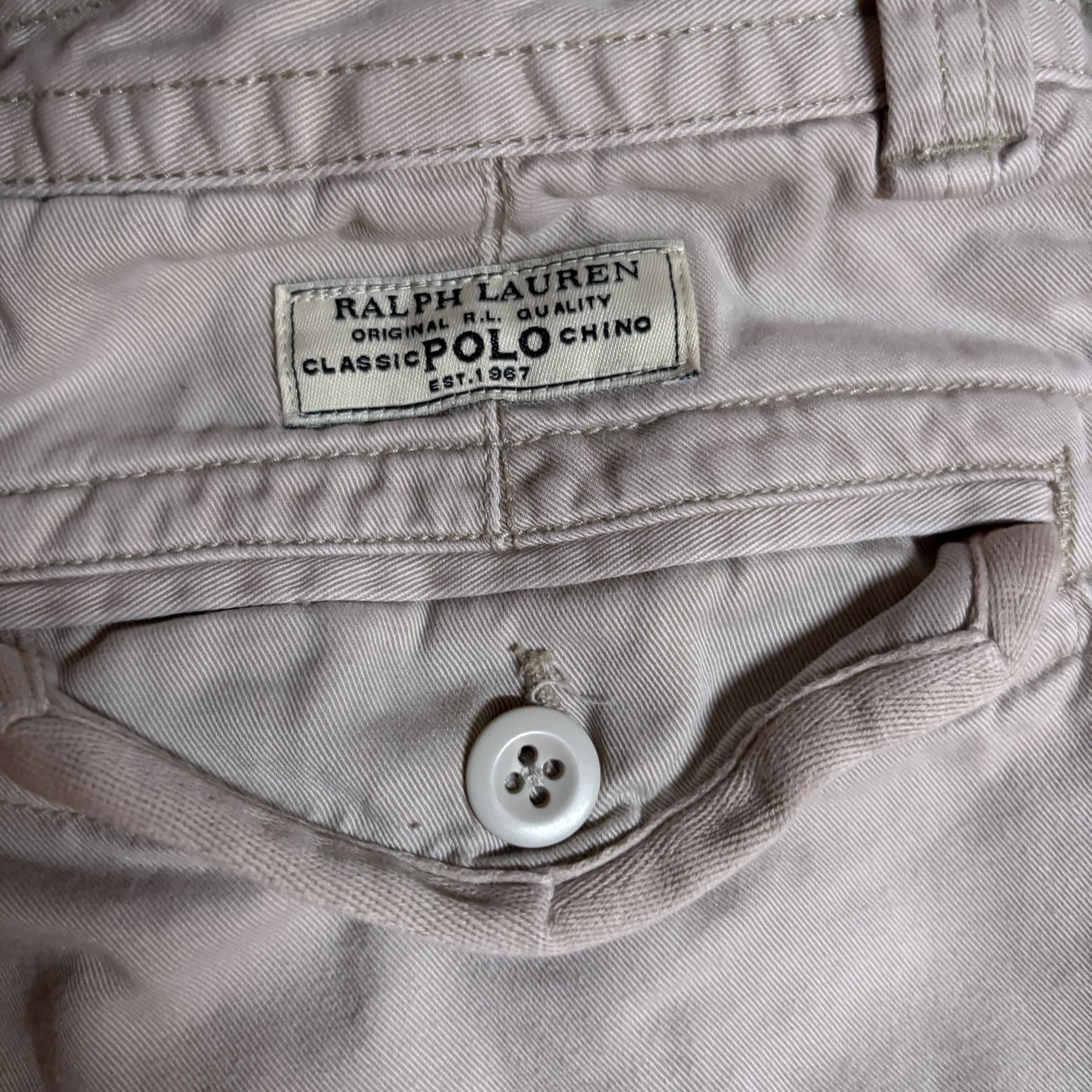 Vintage 1990s Polo By Ralph Lauren Tan Cargo jorts 6