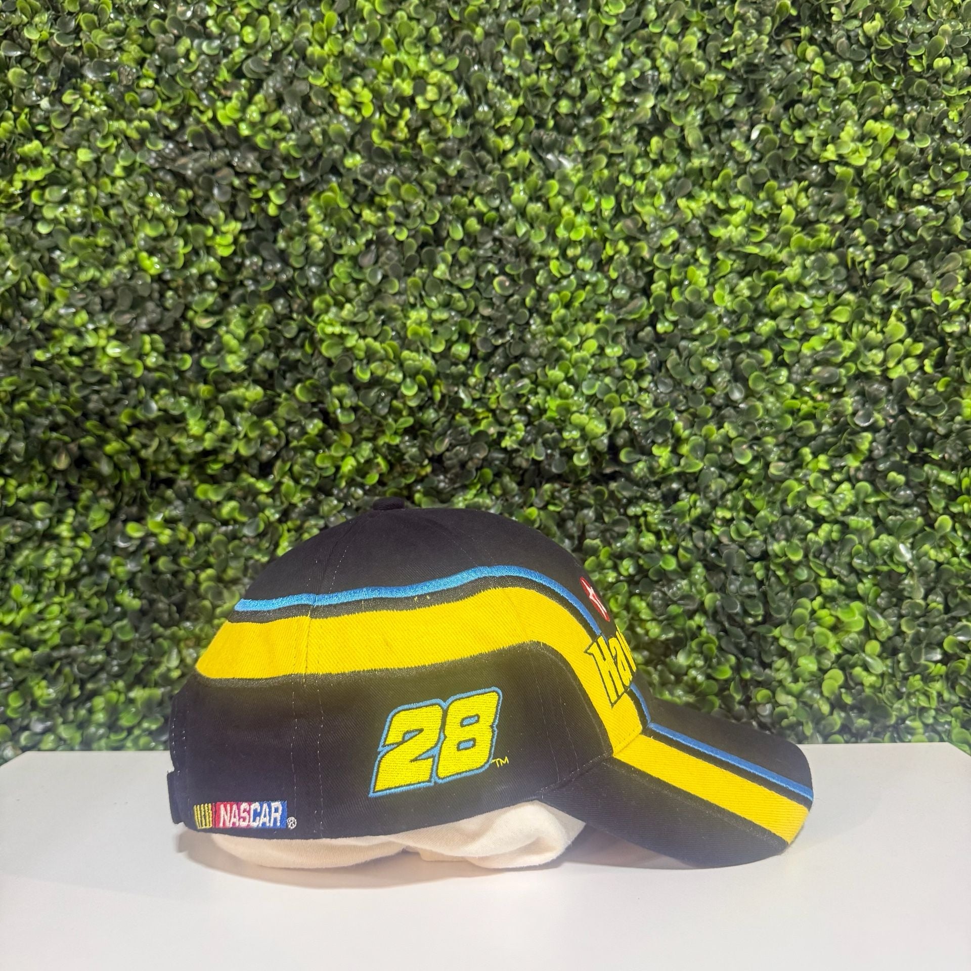 Havoline Racing Hat Cap Black Yellow Blue 3