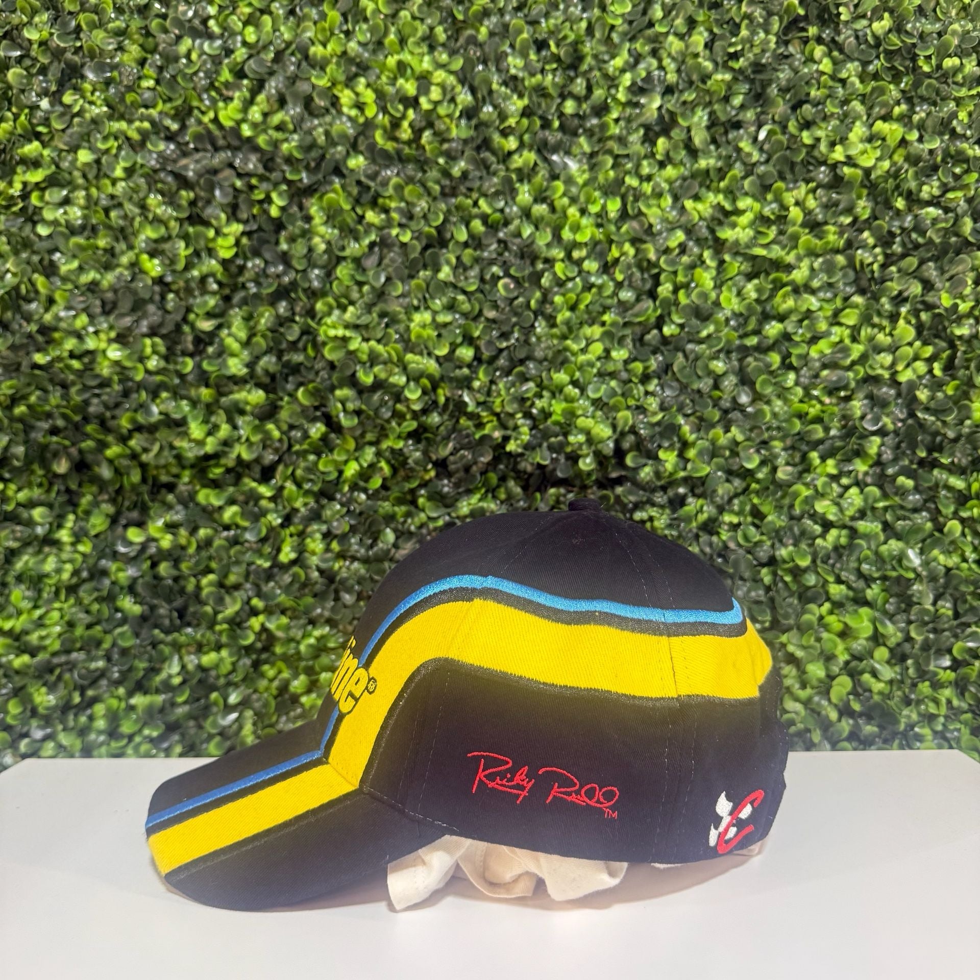 Havoline Racing Hat Cap Black Yellow Blue 5