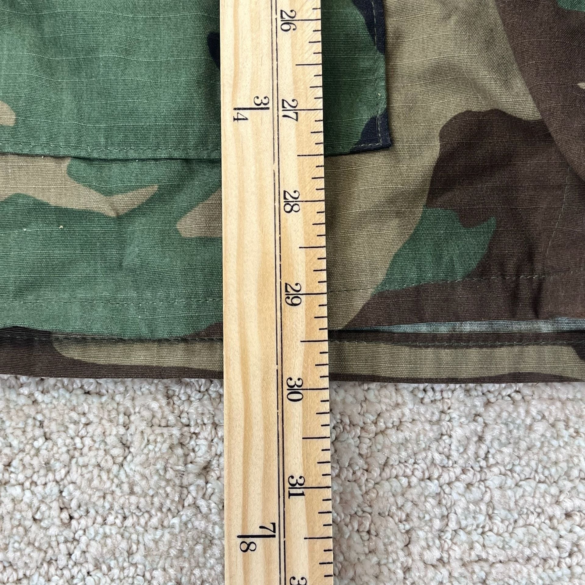 1995 US Military Woodland Camouflage BDU Combat Coat Size Medium Long 7