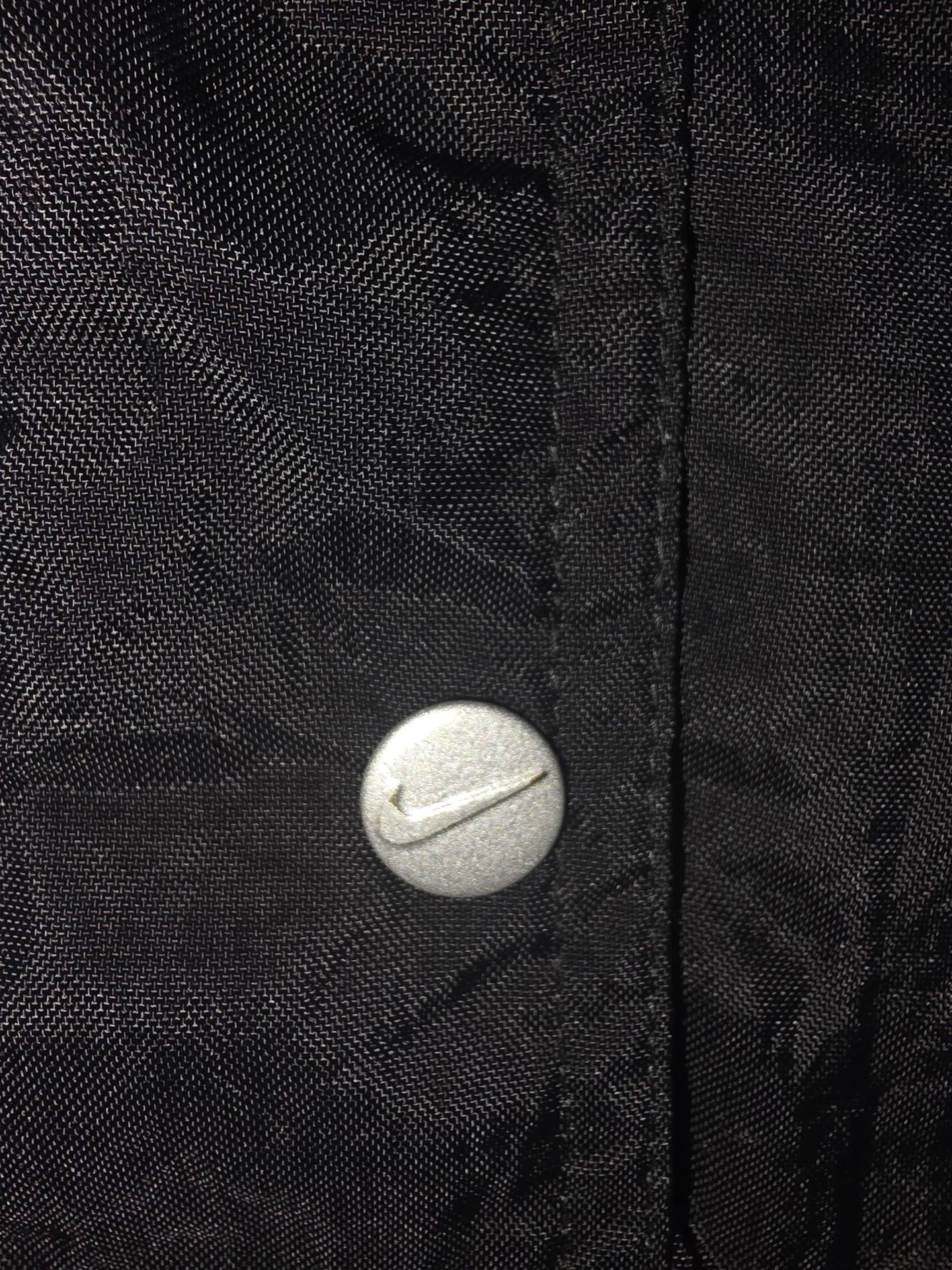 Nike black nylon puffer jacket 7