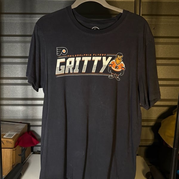 47 Brand Philadelphia Flyers Gritty Graphic T-Shirt Black