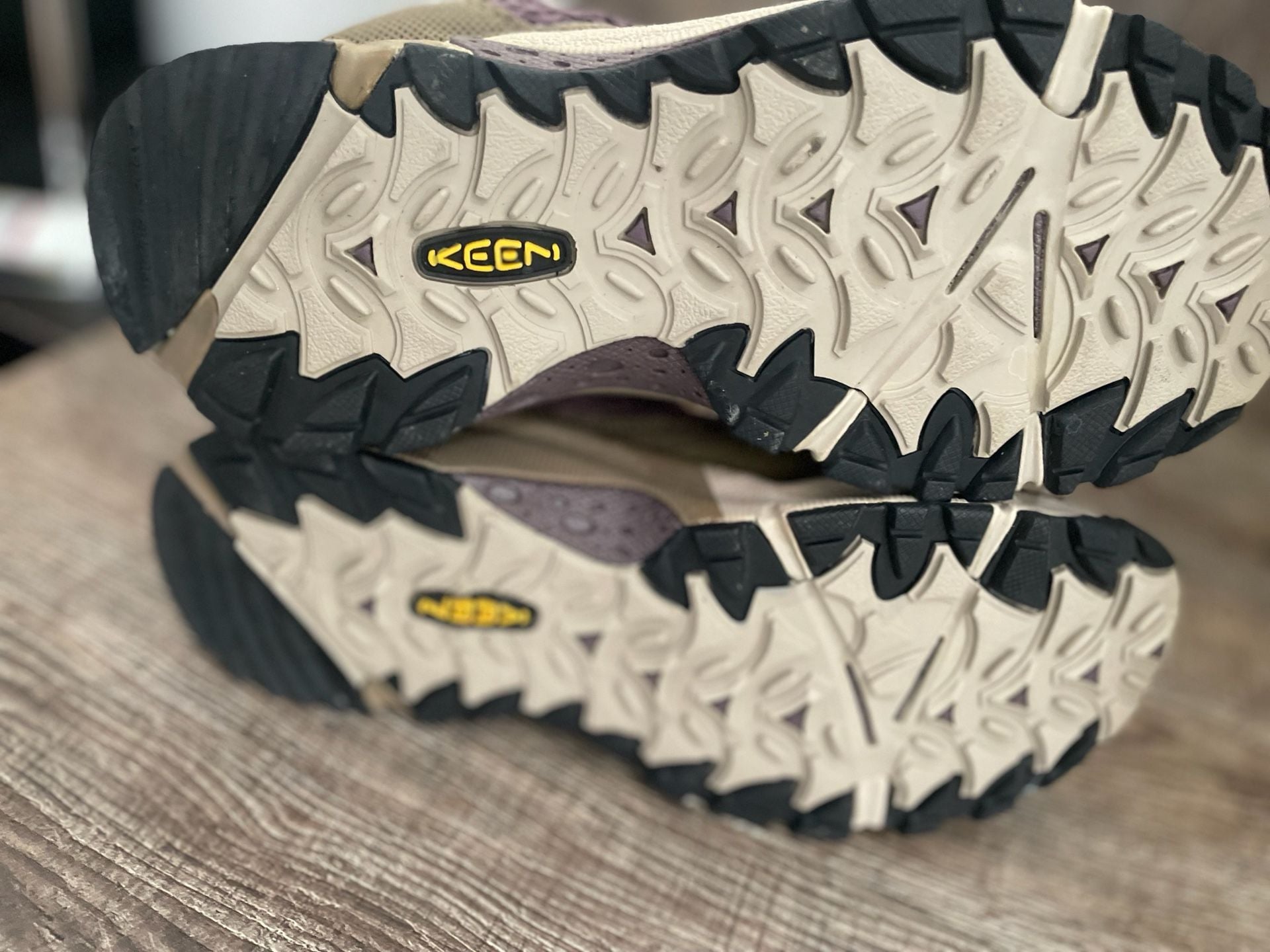 Keen Ridgeline S3 Size 6.5 Hiking Shoes Lilac Brown 7