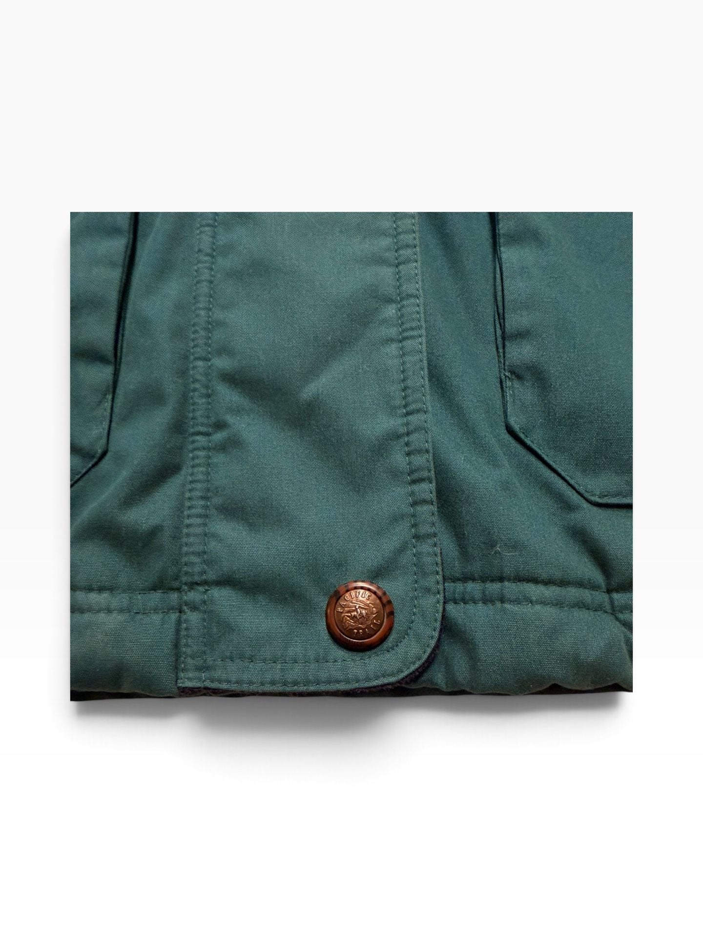 Pacific Trail Jacket Size S Green Hooded Fleece Lined Parka Coat 7