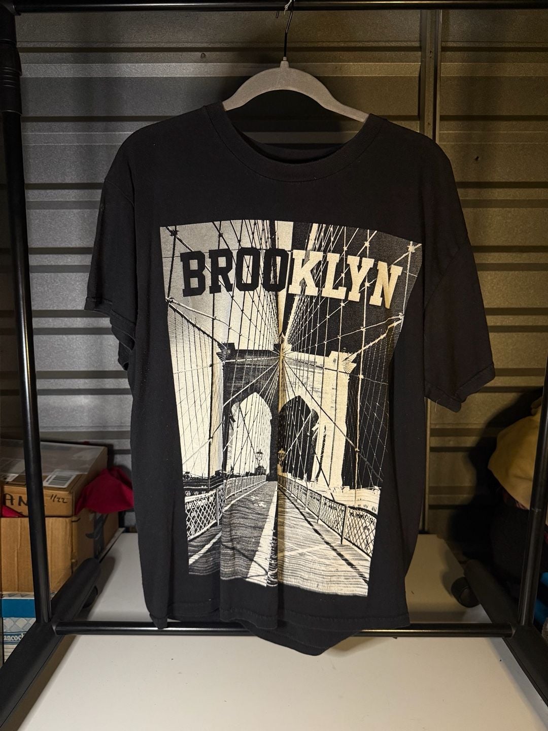 Brooklyn Bridge Graphic T-Shirt Black 2