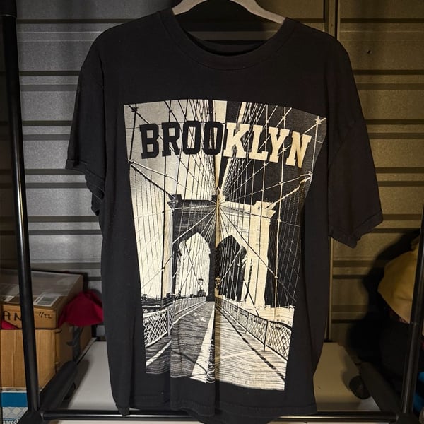 Brooklyn Bridge Graphic T-Shirt Black