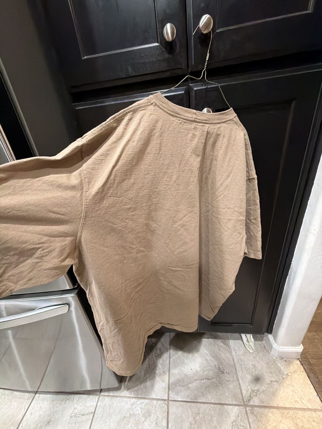 Carhartt Pocket T-Shirt Size 3XL Tan Original Fit Short Sleeve 5