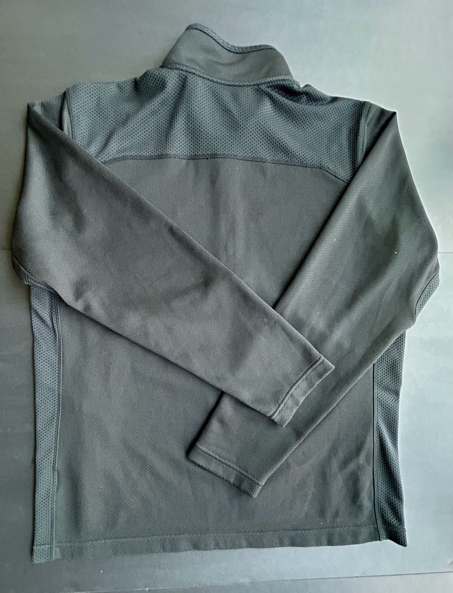 Nike Dri-Fit 1/2 Zip Pullover Size L Black Athletic 4