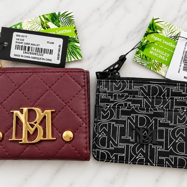 Badgley Mischka Wallet & Card Holder Bundle – 2 Piece – New with Tags