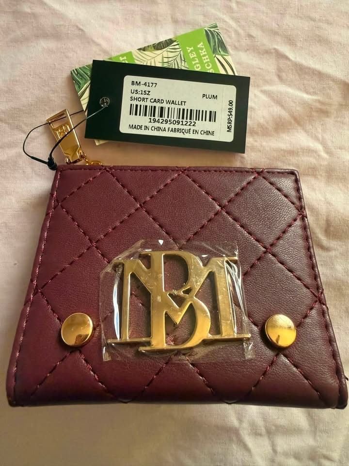 Badgley Mischka Wallet & Card Holder Bundle – 2 Piece – New with Tags
4