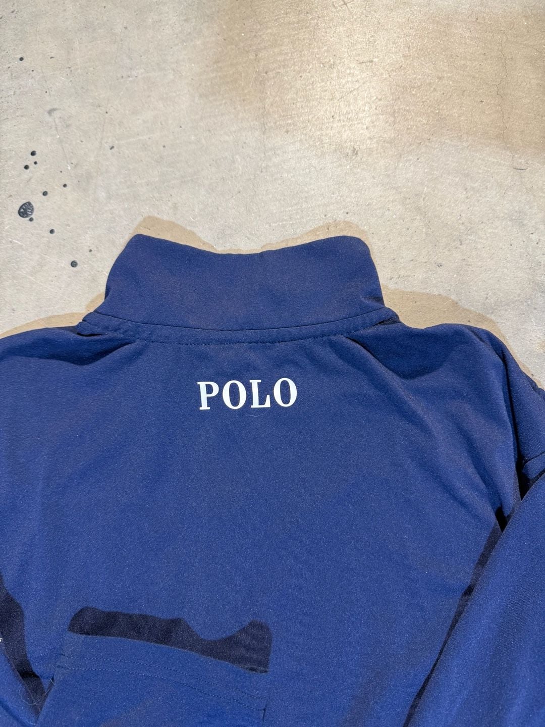 Polo Golf Ralph Lauren 1/2-Zip Pullover Size L Navy Wyndham Championship 6