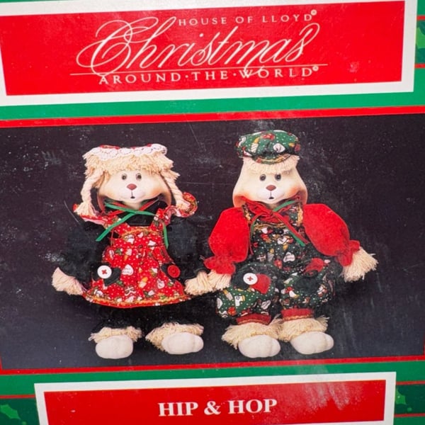 House Of Lloyd Christmas Around The World Hip & Hop Bunny Dolls