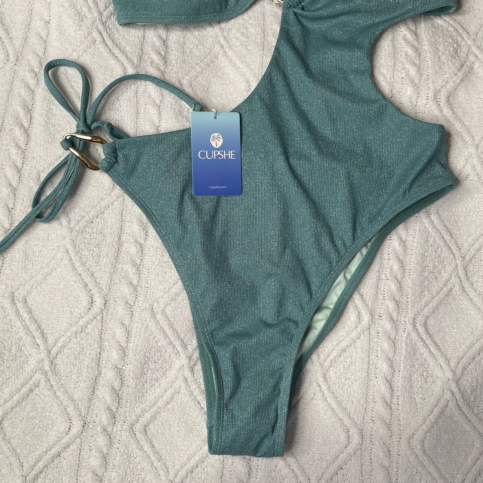 Cupshe Change of Heart Monokini Swimsuit XL NWT 8