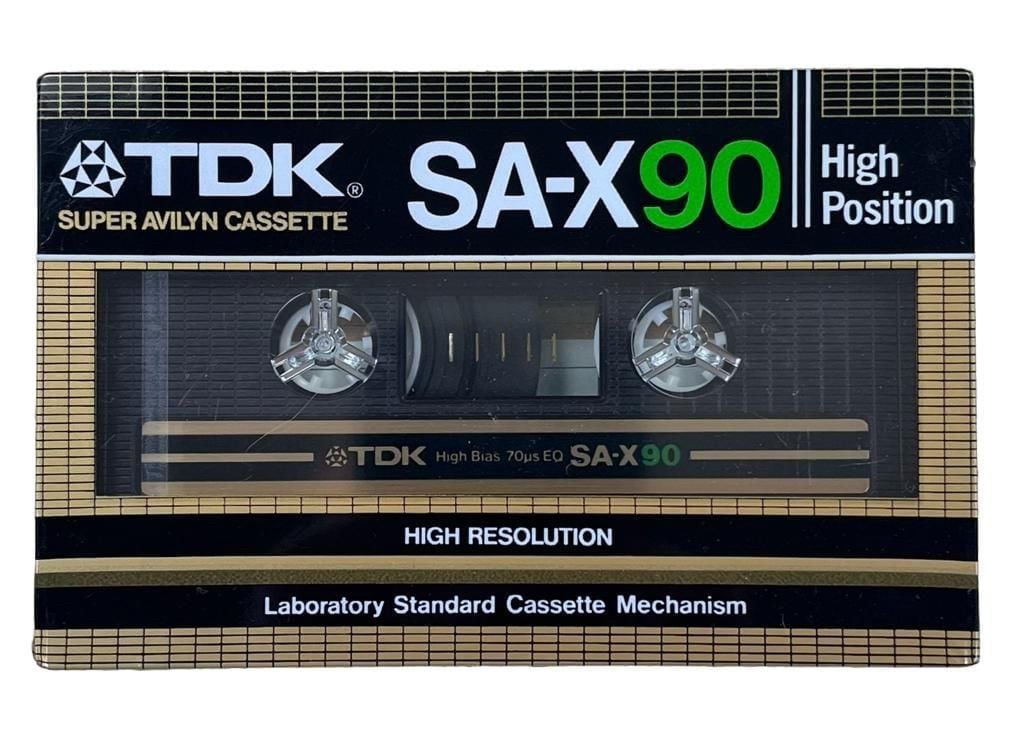 TDK SA-X 90 JAPAN TYPE II HIGH POSITION BLANK CASSETTE (1) SEALED 1