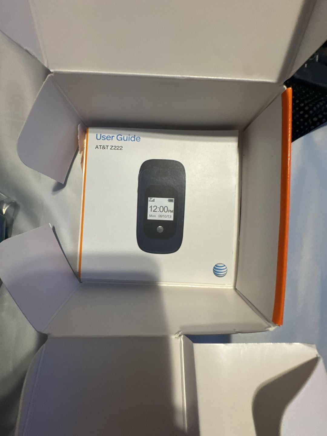 AT&T GoPhone Z222 Flip Phone Box 11