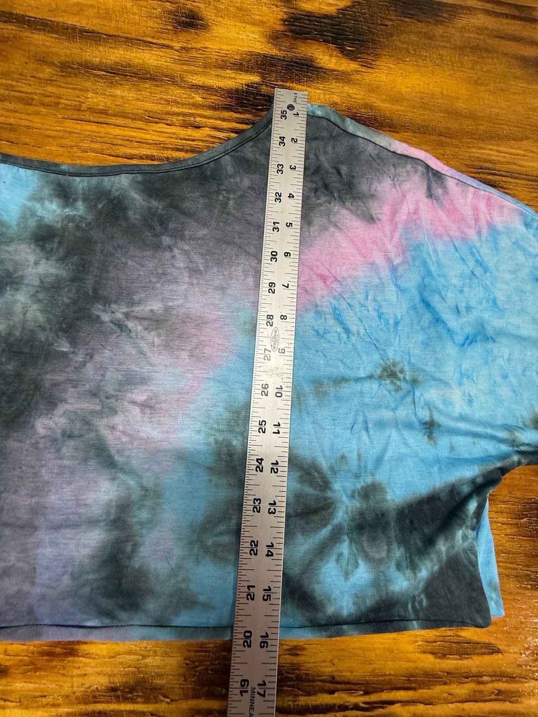 Sofia's Choice Tie Dye Crop Top Short Sleeve Tee 3