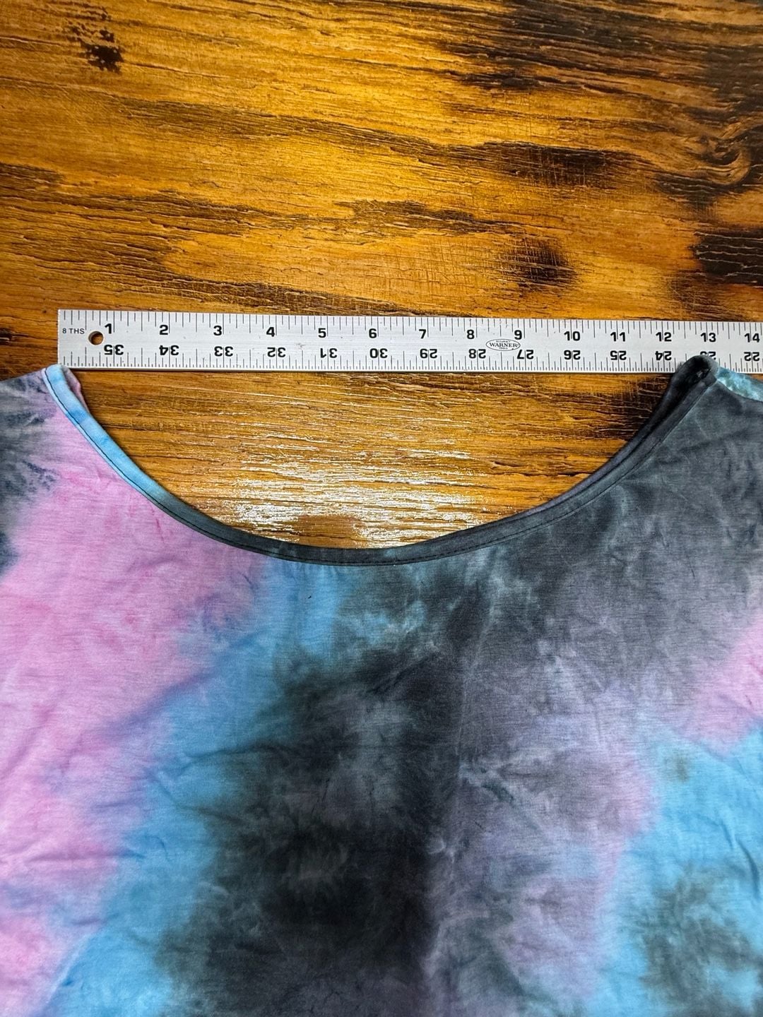 Sofia's Choice Tie Dye Crop Top Short Sleeve Tee 4
