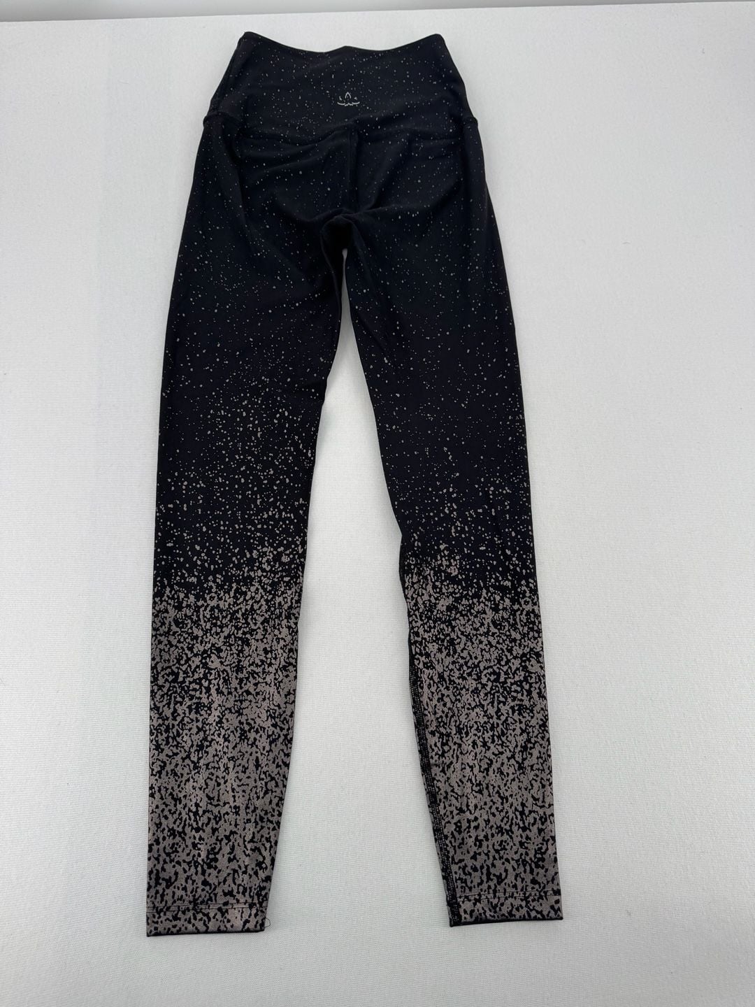 Beyond Yoga Alloy Ombre High Waisted Leggings Size S Black Metallic 4