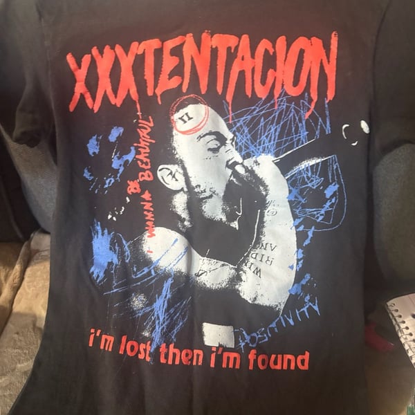 Xxxtentacion I'm Lost Then I'm Found T-Shirt Size Small